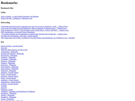 bookmarks0 screenshot