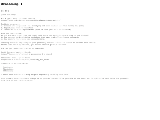 braindump1 screenshot