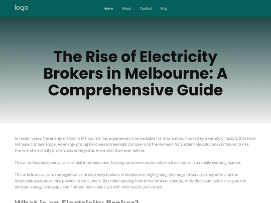 electricity-broker screenshot