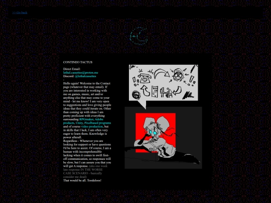 contact screenshot