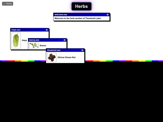herbs screenshot