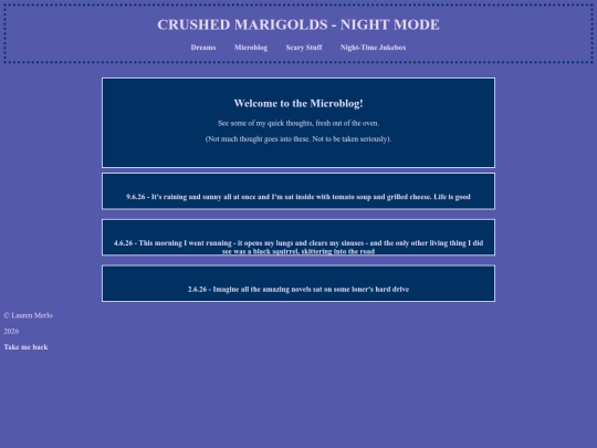 microblog screenshot