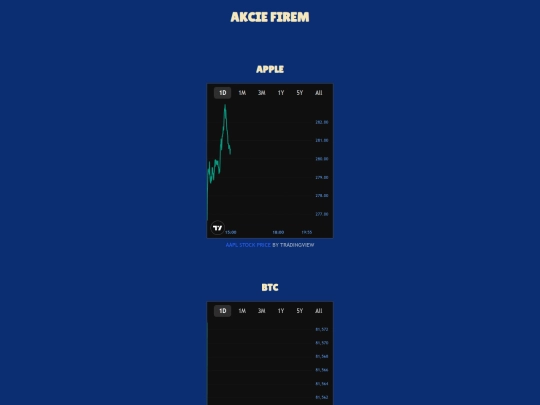 akcie screenshot
