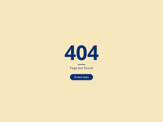 not_found screenshot