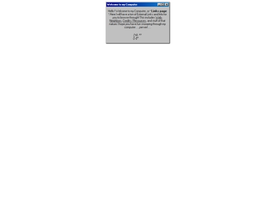 links/homePage screenshot