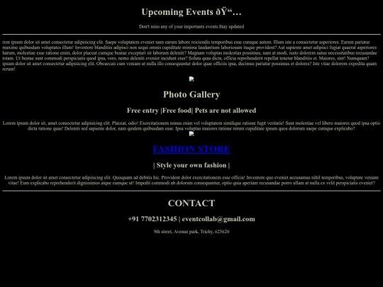 event/event screenshot