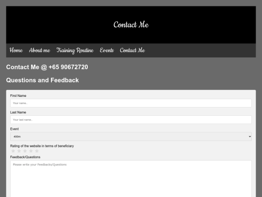 contactme screenshot