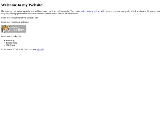 index screenshot