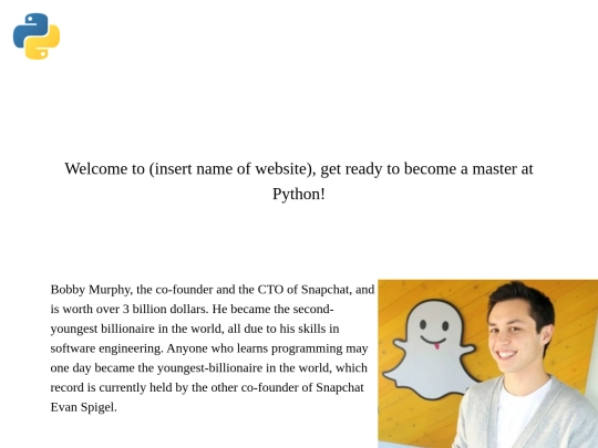 homepage screenshot