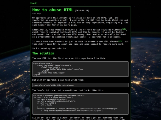 blog/how_to_abuse_html screenshot