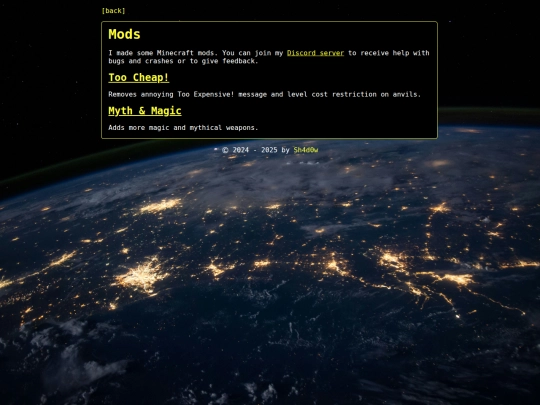 mods screenshot