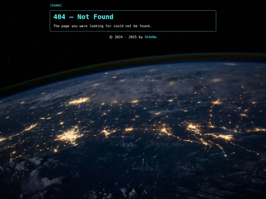 not_found screenshot