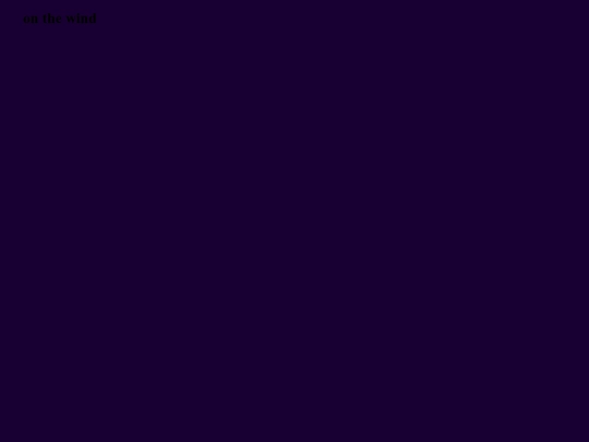 inthewind screenshot