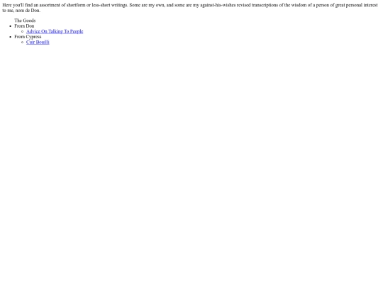 writings screenshot