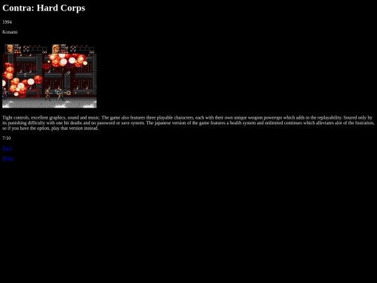 reviews/segamegadrive/contrahardcorps/review screenshot