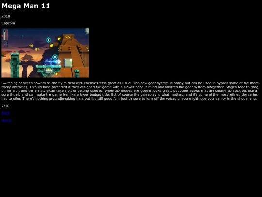 reviews/windows/megaman11/review screenshot