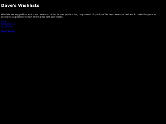 wishlists screenshot