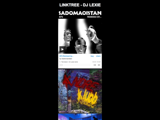 linktree screenshot