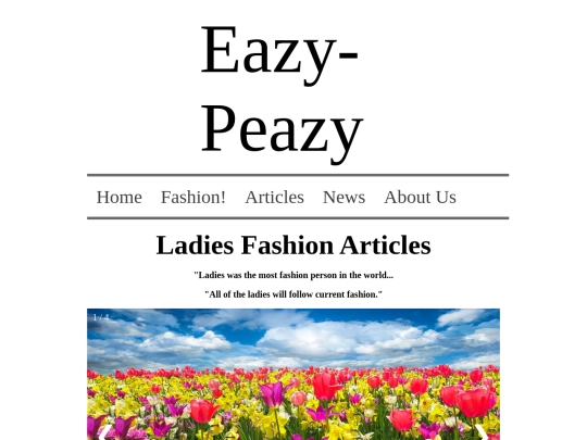 All_HTML/EazyPeazy_Ladies1 screenshot