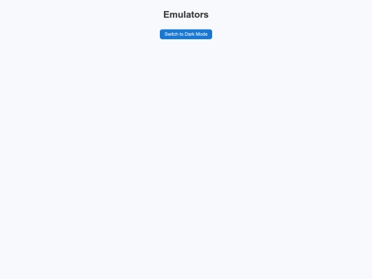 supernova/worksheets/emulators screenshot