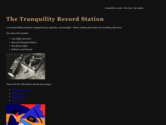 TranquilityRecords screenshot
