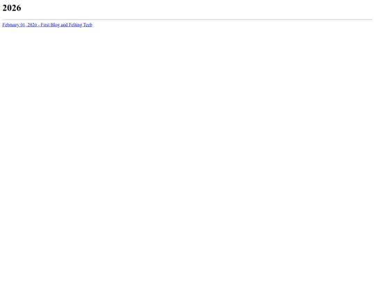 Blog/Archive/Blogs screenshot