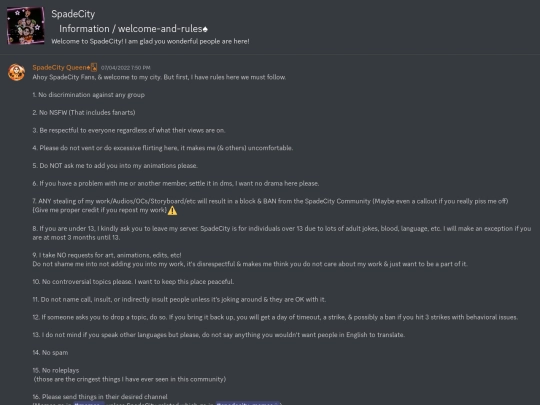 Information_welcome-and-rules screenshot