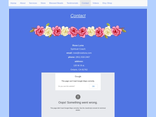 contact screenshot
