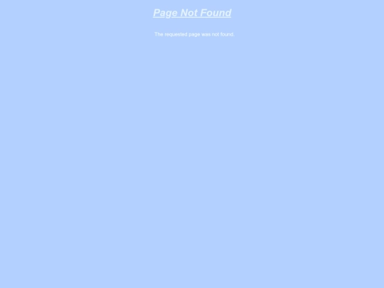not_found screenshot