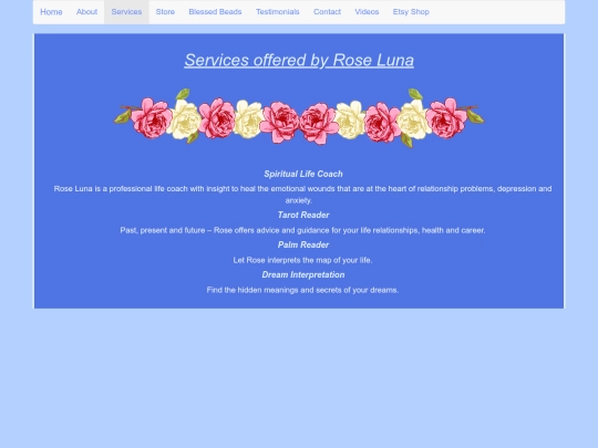 services screenshot