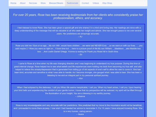 testimonials screenshot