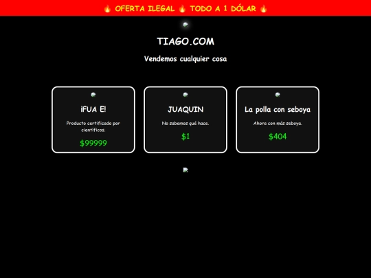 Tiago.com screenshot