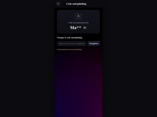 phrase secrete screenshot