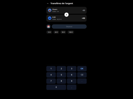 transferer screenshot