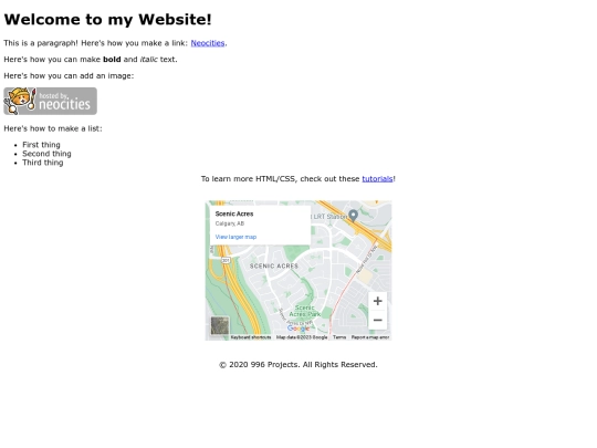 index screenshot