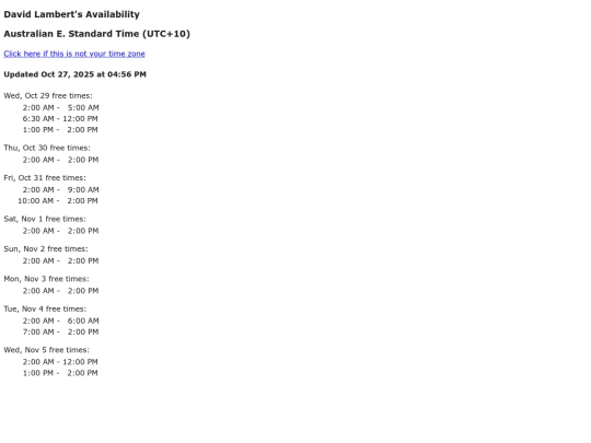 UTC10 screenshot