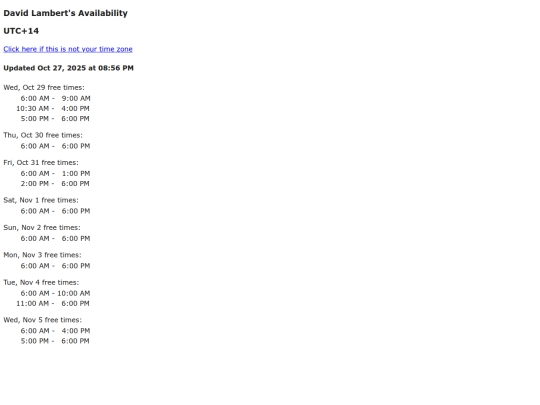 UTC14 screenshot