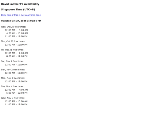 UTC8 screenshot