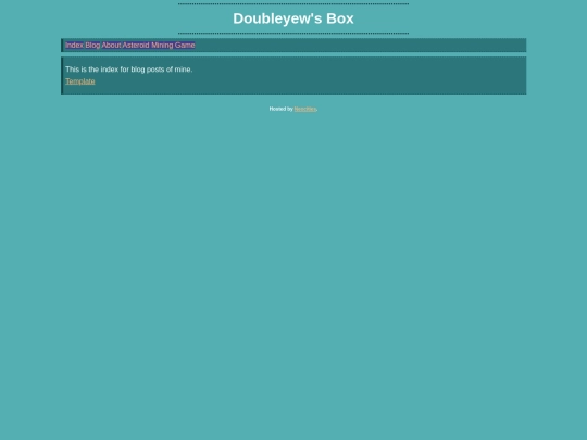 blog screenshot