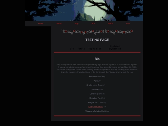 tester screenshot