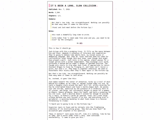 creations/fic/longslowcollision screenshot