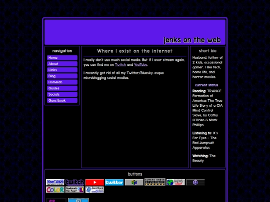 socials screenshot