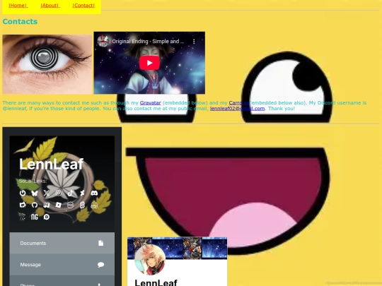contact screenshot