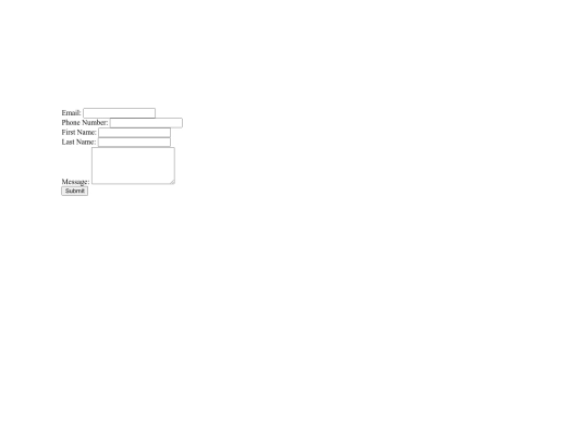 html/contact screenshot