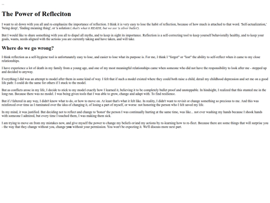 posts/15-bites-to-improvement.html/Interpersonal Frustration & Pain/Interpersonal-pain-part-two-self-justification screenshot