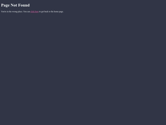 not_found screenshot
