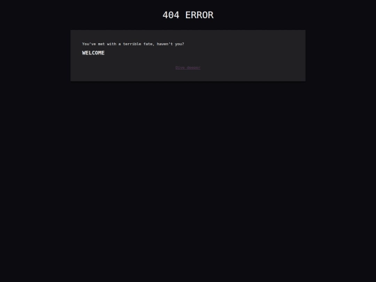 not_found screenshot