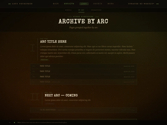 anhedonia/archive/arcs screenshot