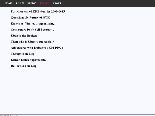 essays screenshot
