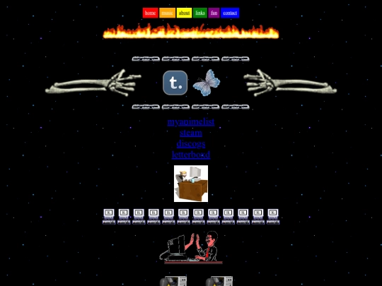 links screenshot